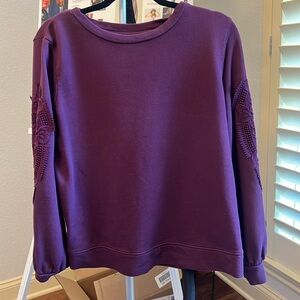 Purple Lily Pulitzer sweater size medium.